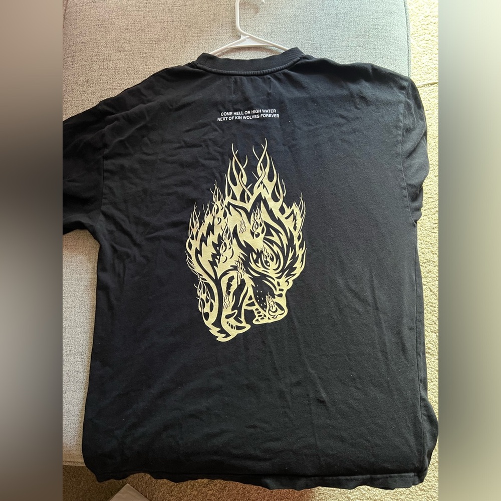 Mens - Darc Sport - Hell & Back Premium Oversized Tee in Black/Tan